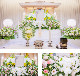 祭壇の花のイメージ